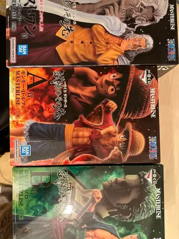 원피스 시련의 그 너머로 A상 B상 라스트 원상 3종 세트