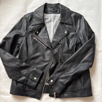 GleeFul 블랙 라이더 자켓