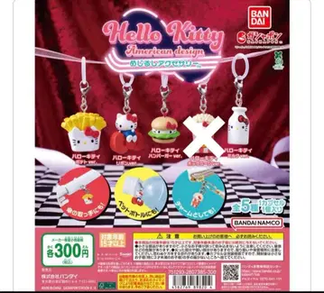헬로키티 아메리칸 디자인 메지루시 액세서리 세미 컴프