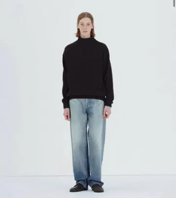 사이즈 28 25AW SELVEDGE DENIM WIDE PANTS