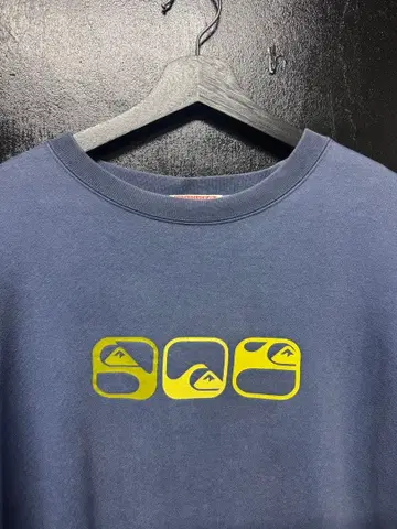 90s 00s 퀵실버 맨투맨 트레이닝복 페이드