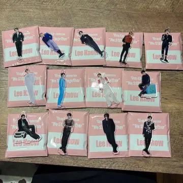 straykids 리노 아크릴 스탠드 키링 컴플리트 전시회