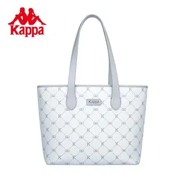 카파 토트백 그레이 화이트