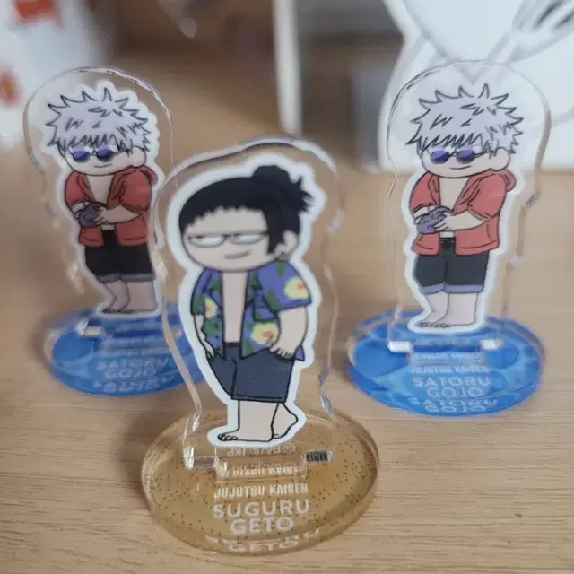 주술회전 고죠 게토 지로리 아크릴 스탠드 일괄