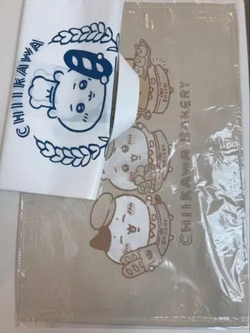 치이카와 베이커리 런치 매트 쇼핑백