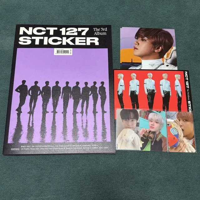 NCT127 스티커 앨범