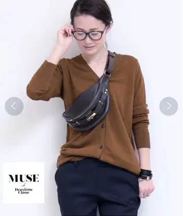 두 ( 실크 코튼 가디건 ) BROWN 프리 사이즈