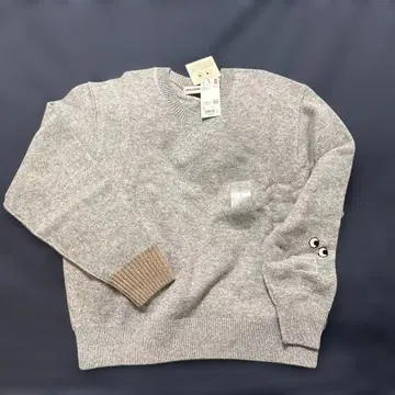 유니클로 ANYA HINDMARCH 그레이 긴팔 스웨터 L