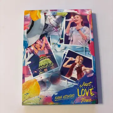 니시노 카나/Just LOVE Tour (초회 생산 한정판 2매 세트)