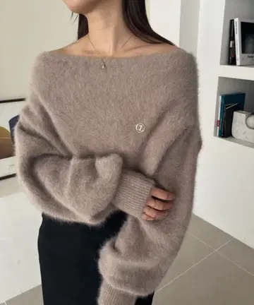 CAPRICIEUX LE'MAGE FOX 캐시미어 돌먼 니트