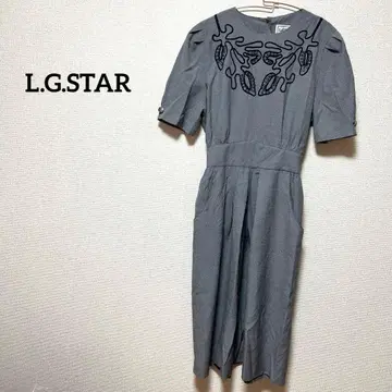 L.G.STAR 반팔 원피스 세련되고 귀여운 포켓 있음