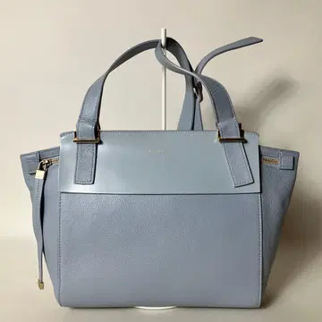 2510-491 | 새상품급 | 훌라 숄더백 가죽 라이트 블루