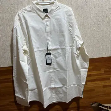 Armani Exchange 슬림 화이트 셔츠 XXL