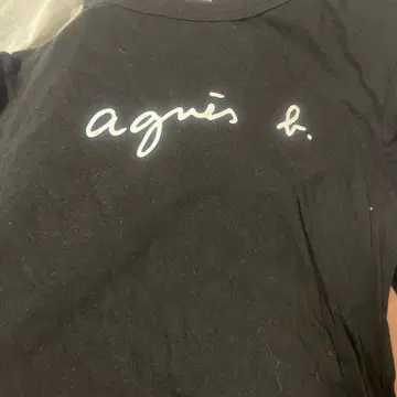 agni's b. 블랙 긴팔 T셔츠 M