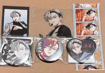 비바렌 레온 캔뱃지 카드 특전 세트