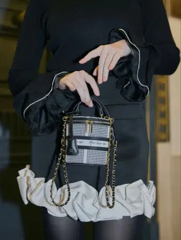 Herlipto HLT Jacquard Mini Vanity Bag