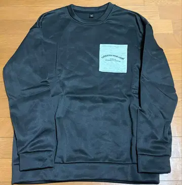 블랙 트레이닝복 포켓 부착 새상품