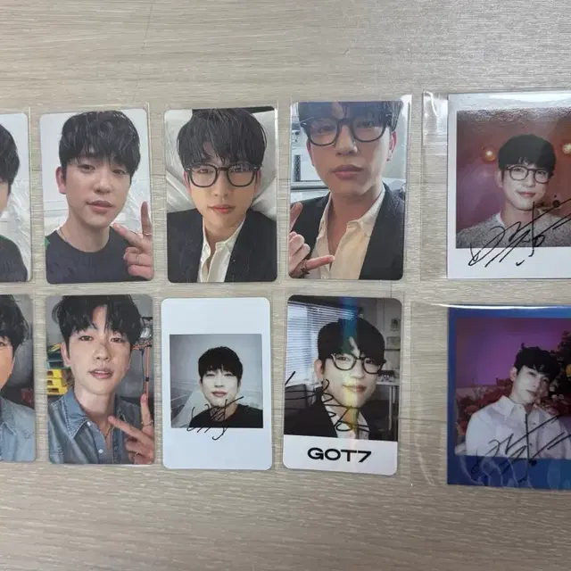 갓세븐 진영 배우 박진영 나나나 앨범 포토카드 포카 폴라 세트