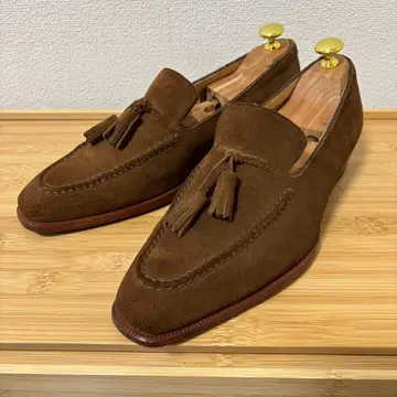 사니야마초 스웨이드 로퍼 브라운