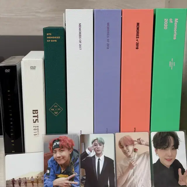 일괄)방탄소년단 메모리즈 2015 16 17 18 19 20 BTS 지민