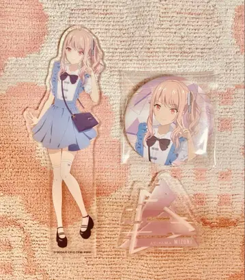 프로세카 아키야마 미즈키 영화 아크릴 스탠드 캔뱃지