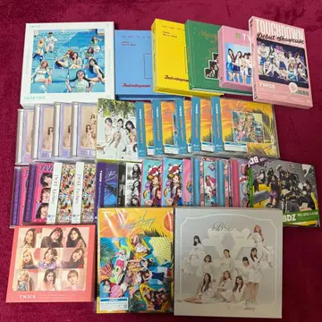 오늘 한정 가격 TWICE 앨범 CD DVD 묶음 판매 46장 세트