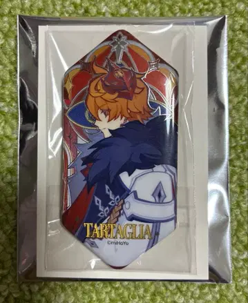 [ 새상품 ] 원신 타르탈리아 캔뱃지 상흔과 권염 시크릿 파듀이 공식