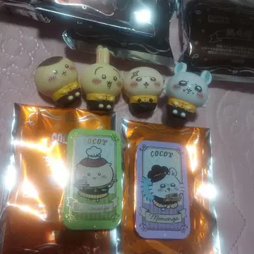 COCO'S x 치이카와 (먼작귀) 슬라이드 케이스 소프트 비닐 인형