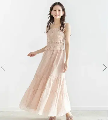 RANDA 숄더 리본 원피스 사이즈 S