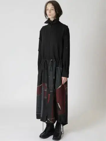 Y's 하프 지퍼 원피스