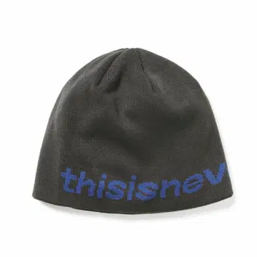 thisisnever 블랙 니트 모자