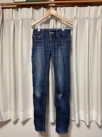 moussy 로우라이즈 팬츠 24인치