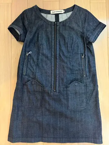 french connection 데님 반팔 원피스 사이즈 12