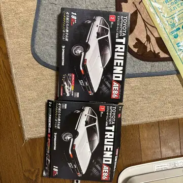 도요타 스프린터 트레노 AE86 프라모델 2개 세트