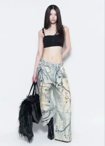 THE RED THREAD S print denim 1 toys