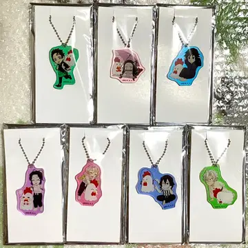 귀멸의 칼날 주합 회의편 로손 콜라보 아크릴 키링