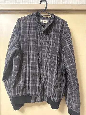 체크 무늬 캐주얼 자켓