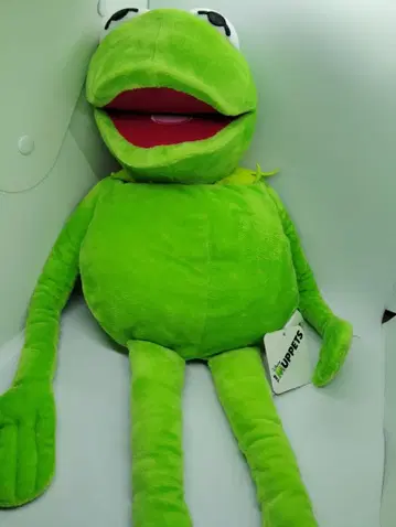 커밋/kermit/마펫 쇼/디즈니/핸드 퍼펫/택 포함