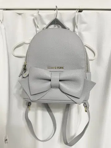 Maison de FLEUR 리본 백팩 스카이블루 색스