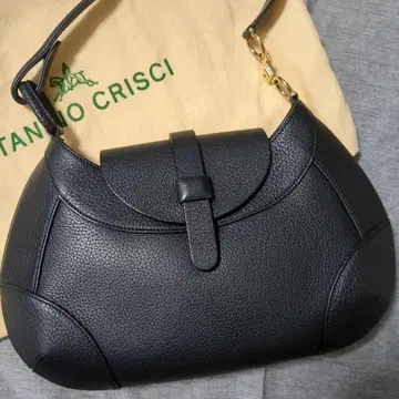 컨디션 최상 천연 가죽 핸드백 TANINO CRISCI