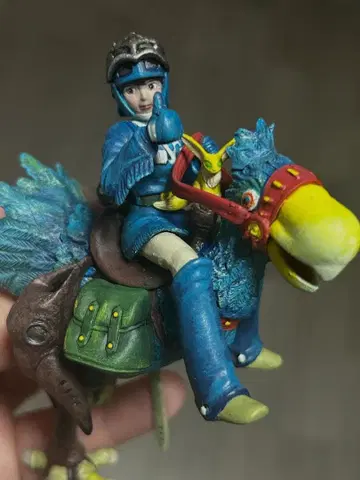 바람계곡의 나우시카 카이에 타는 나우시카 완성품 프라모델 피규어