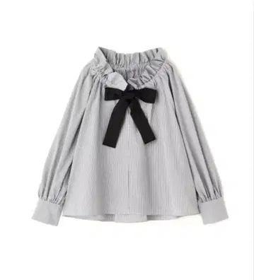 그로그랭 리본 블라우스