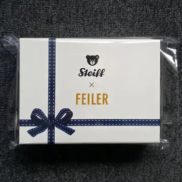 [ 새상품 ] Steiff x Feiler 슈타이프 테디베어 키링 세트