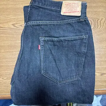 SUGAR CANE 스트레이트 데님 다크 블루