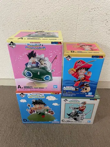 제일복권 드래곤볼 A~D상 피규어 4종 세트