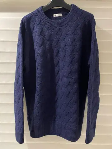 tk.TAKEO KIKUCHI 기하학 패턴 풀오버 니트 XL