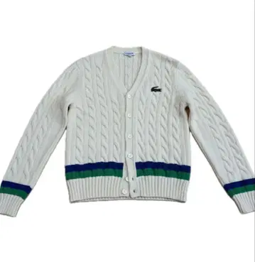 LACOSTE (라코스테) 케이블 니트 가디건