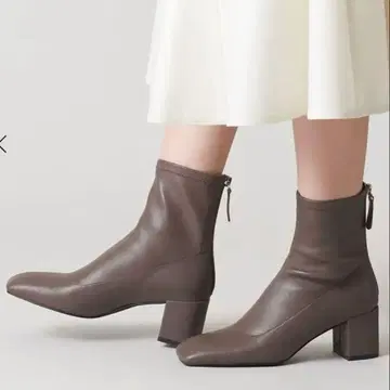 Odette e Odile 천연 가죽 숏부츠 미사용 새상품 21.5cm