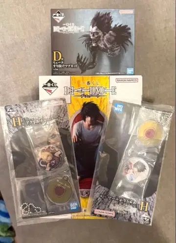 DEATH NOTE 제일복권 B상 C상 H상 세트 피규어 마그넷