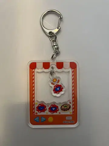 미사용 새상품 오사카 만박 2025 미야쿠미야쿠 뽑기 게임 아크릴 키링